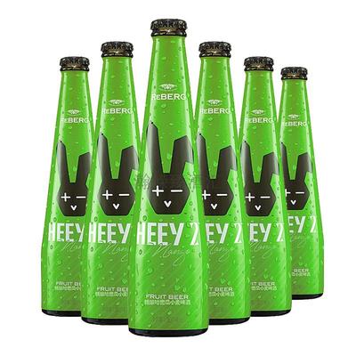 黑色兔子哈密瓜果味精酿啤酒307ml