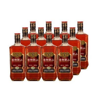古越龙山中央库藏金五年黄酒500ML