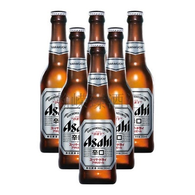 日本朝日啤酒330ML