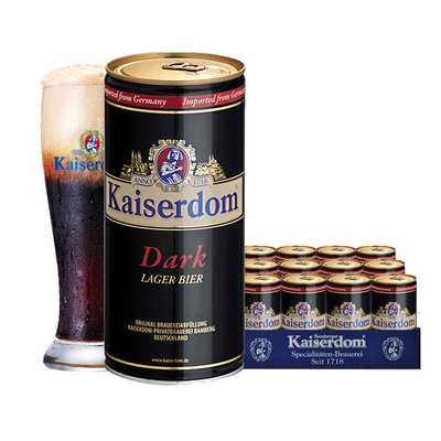 凯撒Kaiserdom黑啤1L