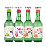 韩国真露烧酒6种口味 13度360ML