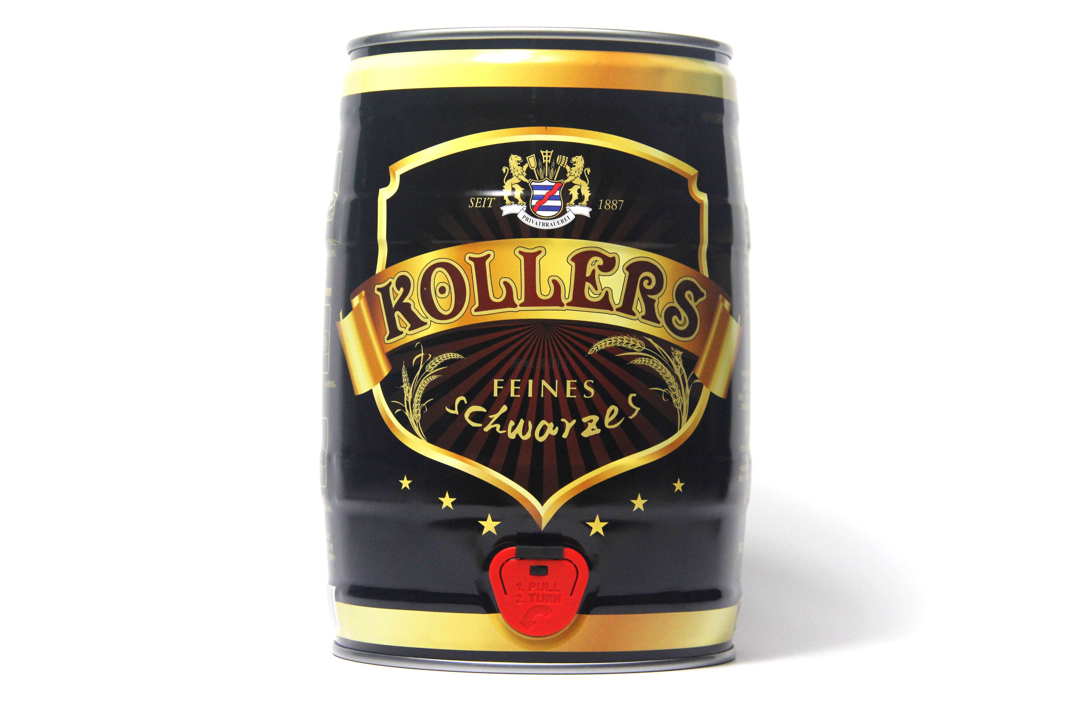 德国阔佬黑啤5l桶装